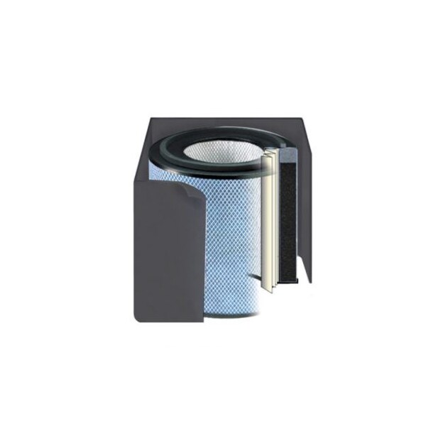 Usa Industrials Replacement Filter for Portable Air Cleaner Black
